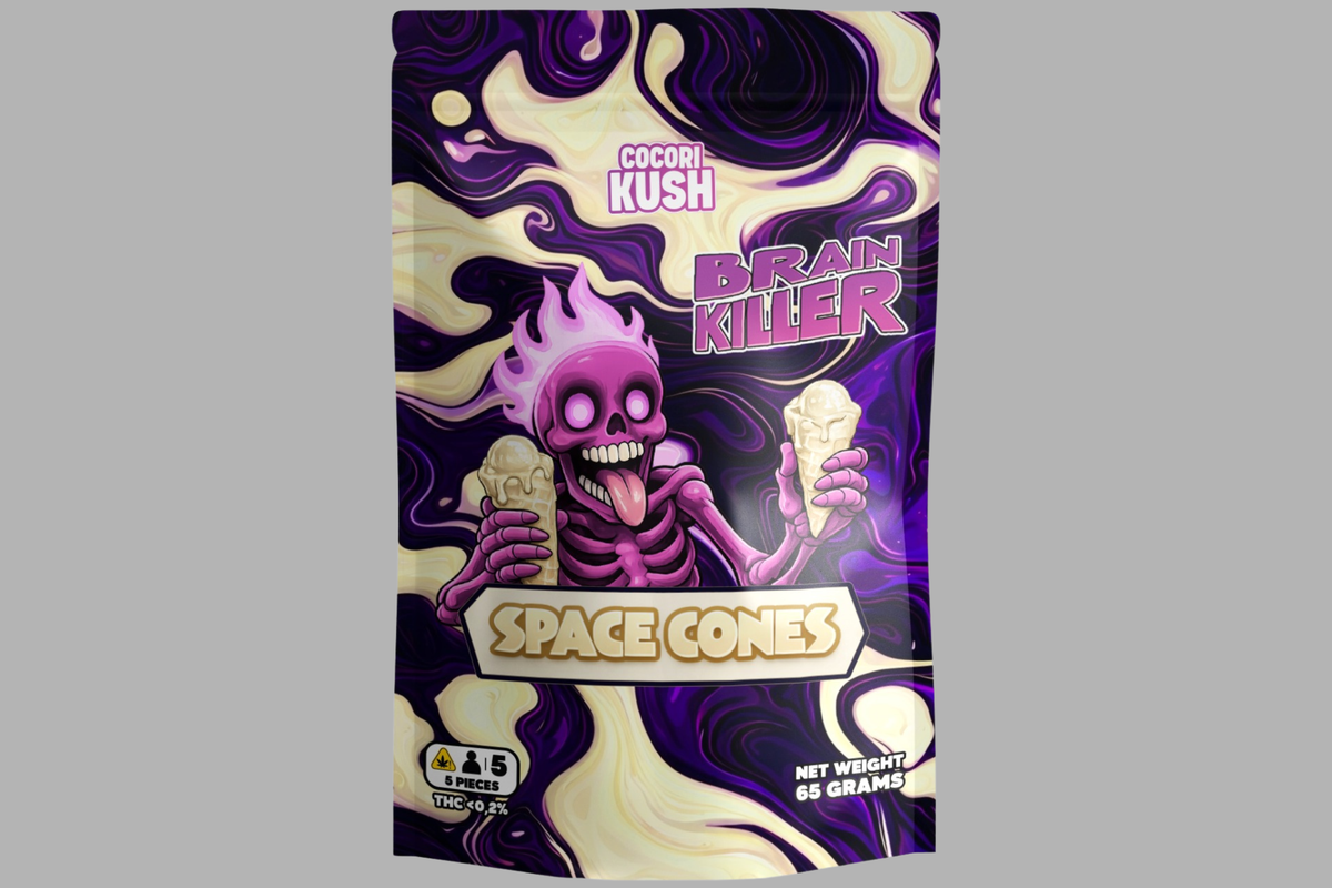 Cocori Kush Delta 9 THC 130 MG - Space cones Brain killer