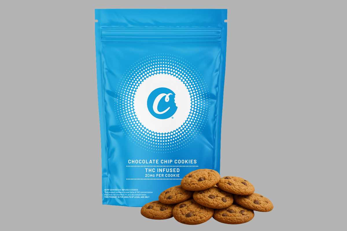 Cookies Delta 9 THC 200MG - Chocolate Chip cookies