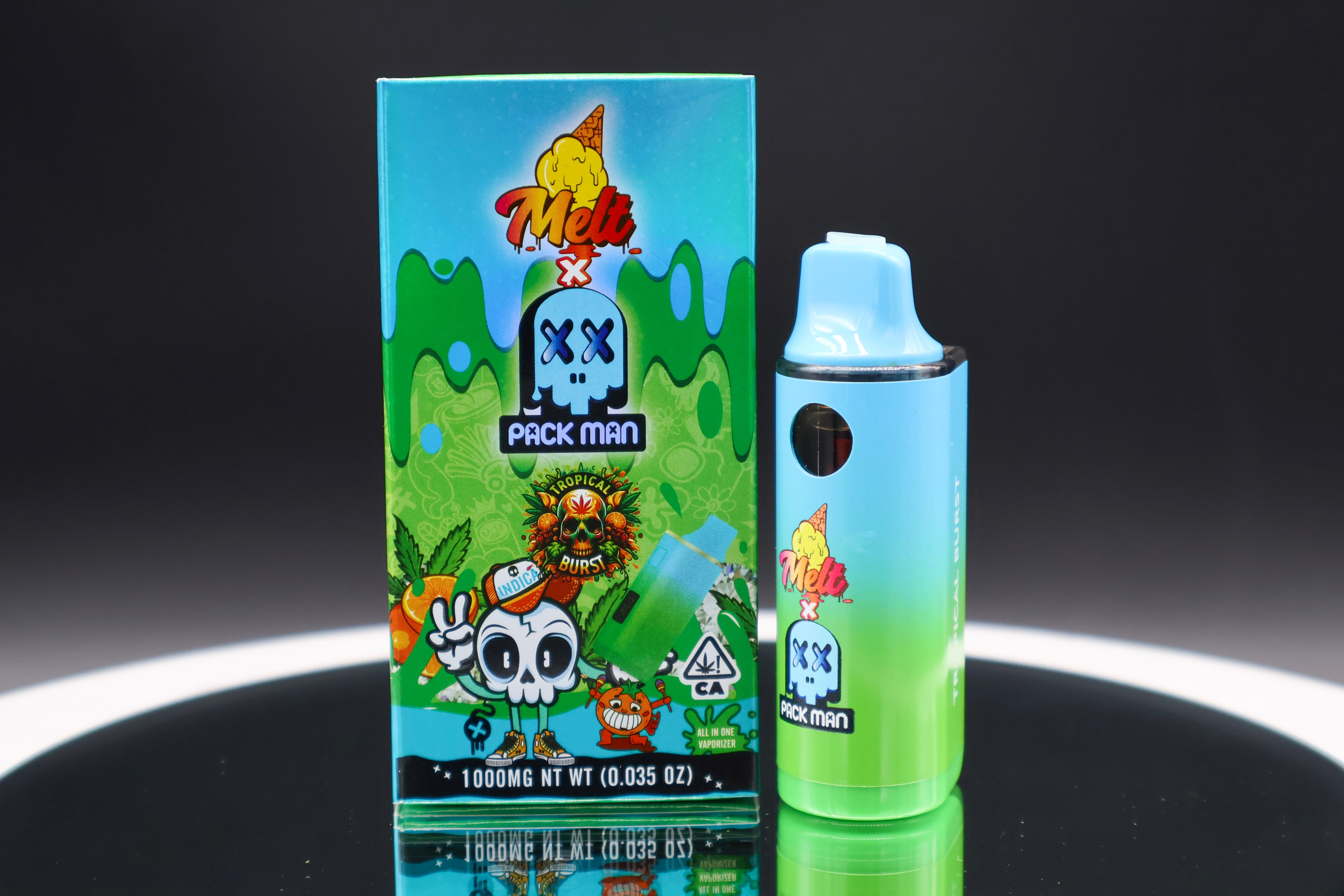 Pack Man THC-JD Indica - Tropical Burst