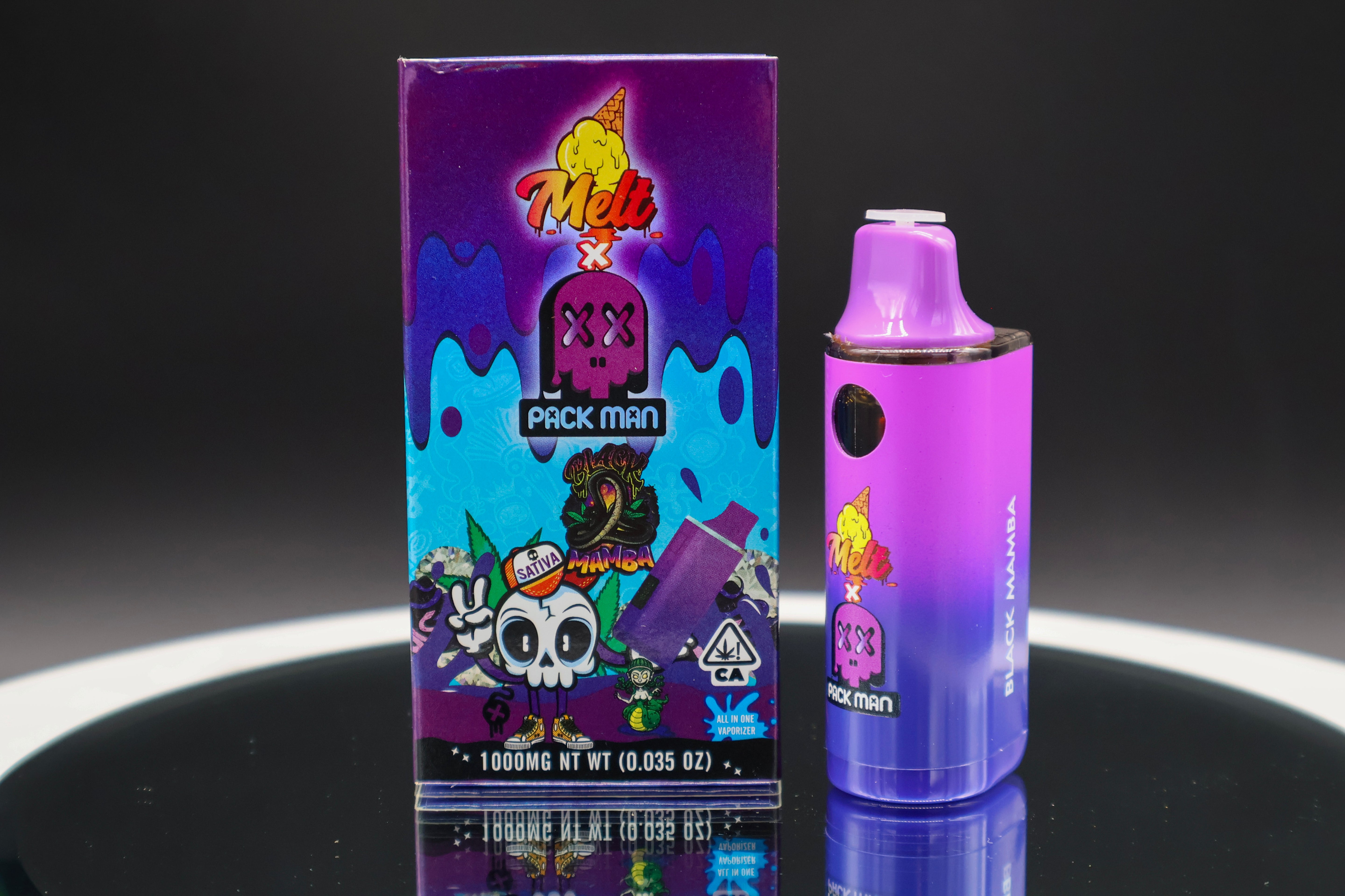 Pack Man THC-JD Sativa - Black Mamba