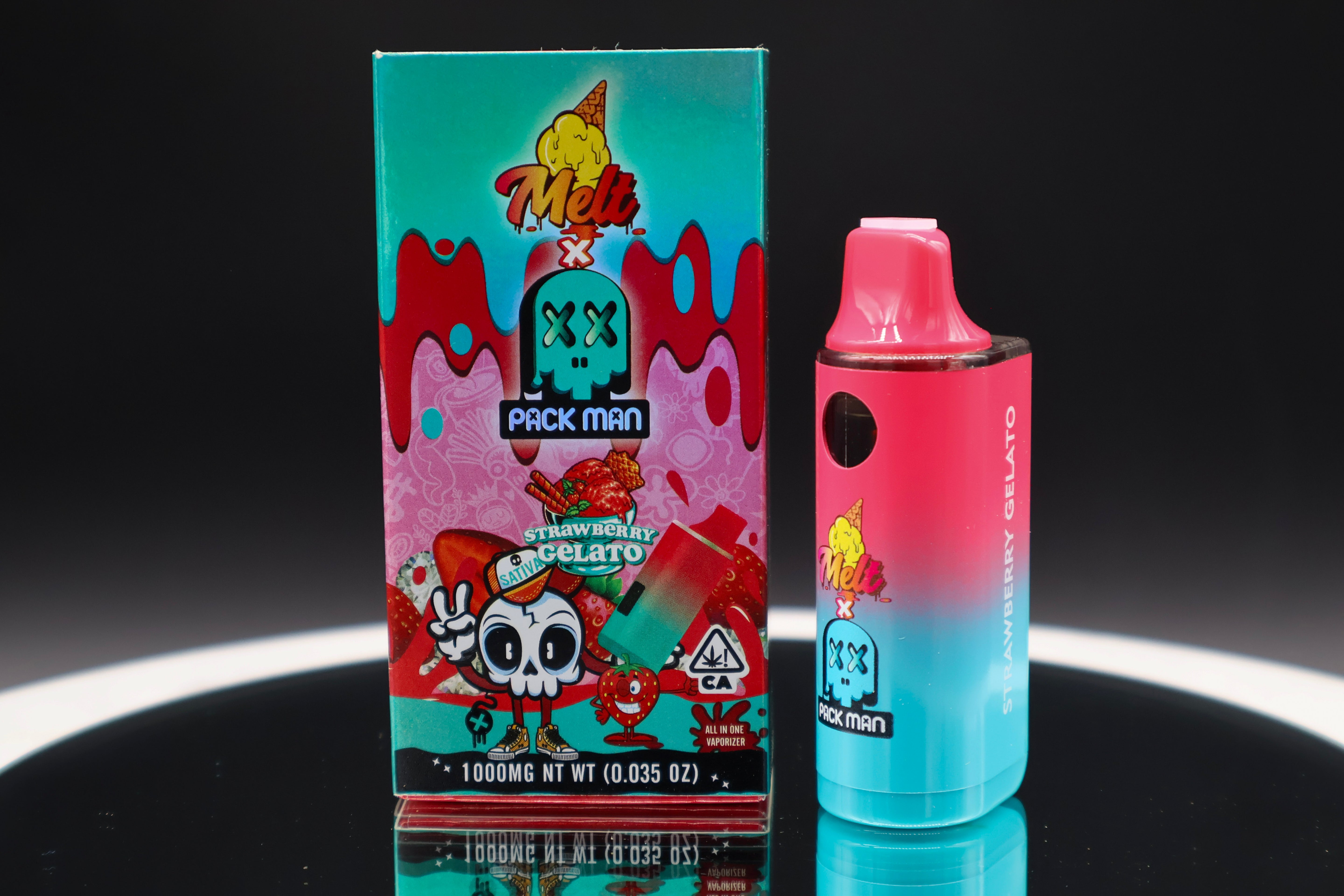 Pack Man THC-JD Sativa - Strawberry Gelato