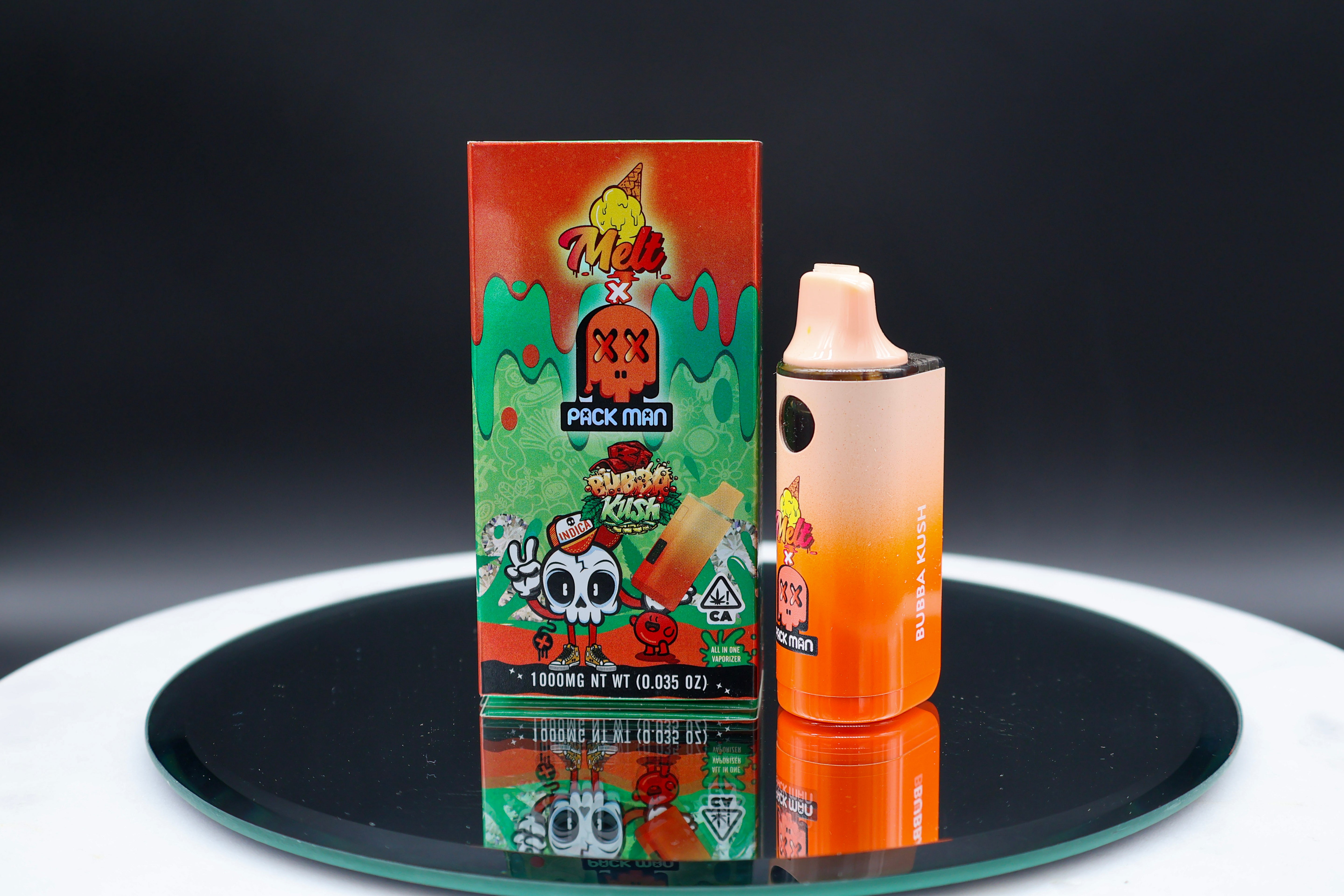 Pack Man THC-JD Indica - Bubba Kush