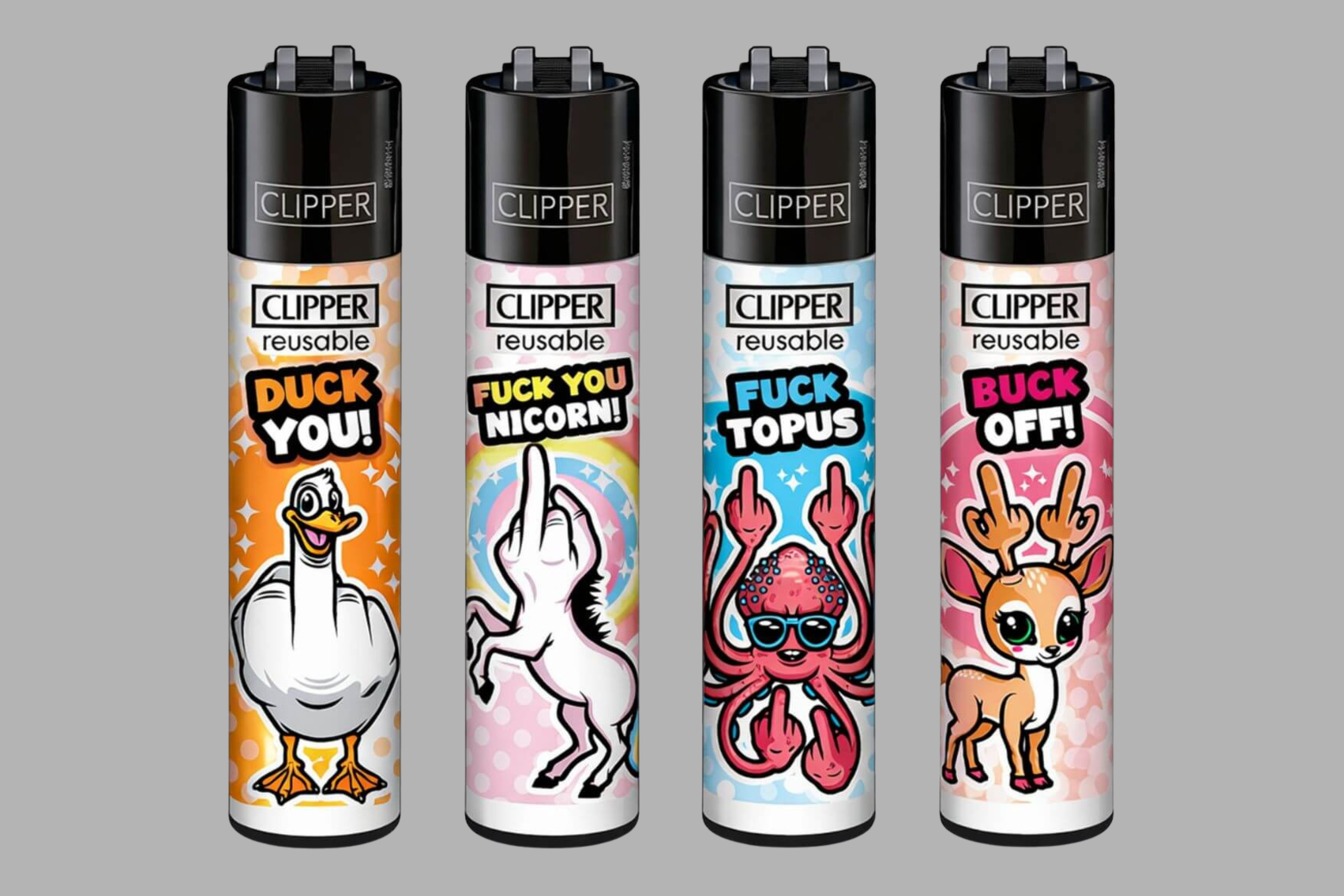 Clipper Classic Large Fuck You Animals