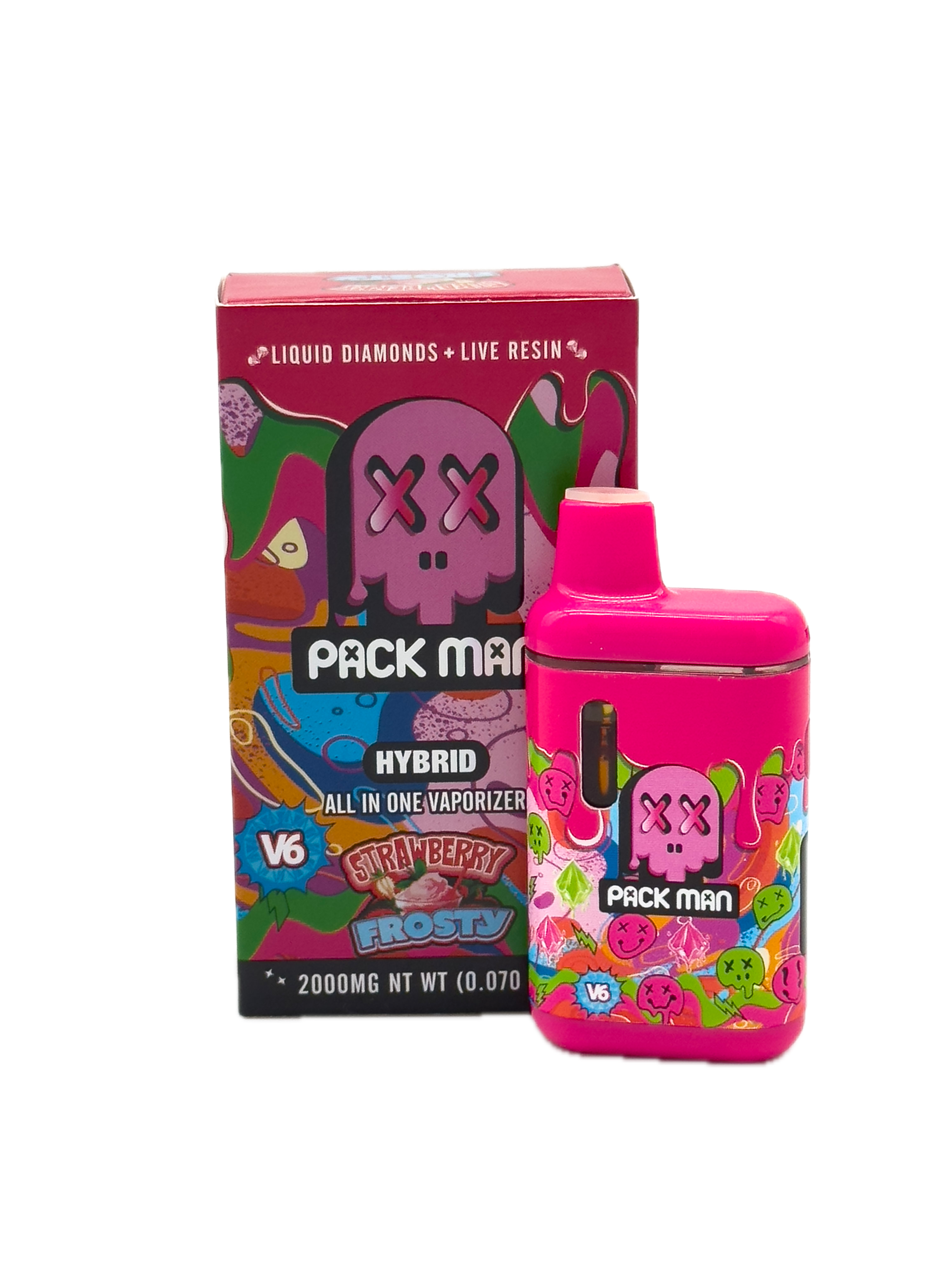 Pack Man V6 10-OH Strawberry Frosty