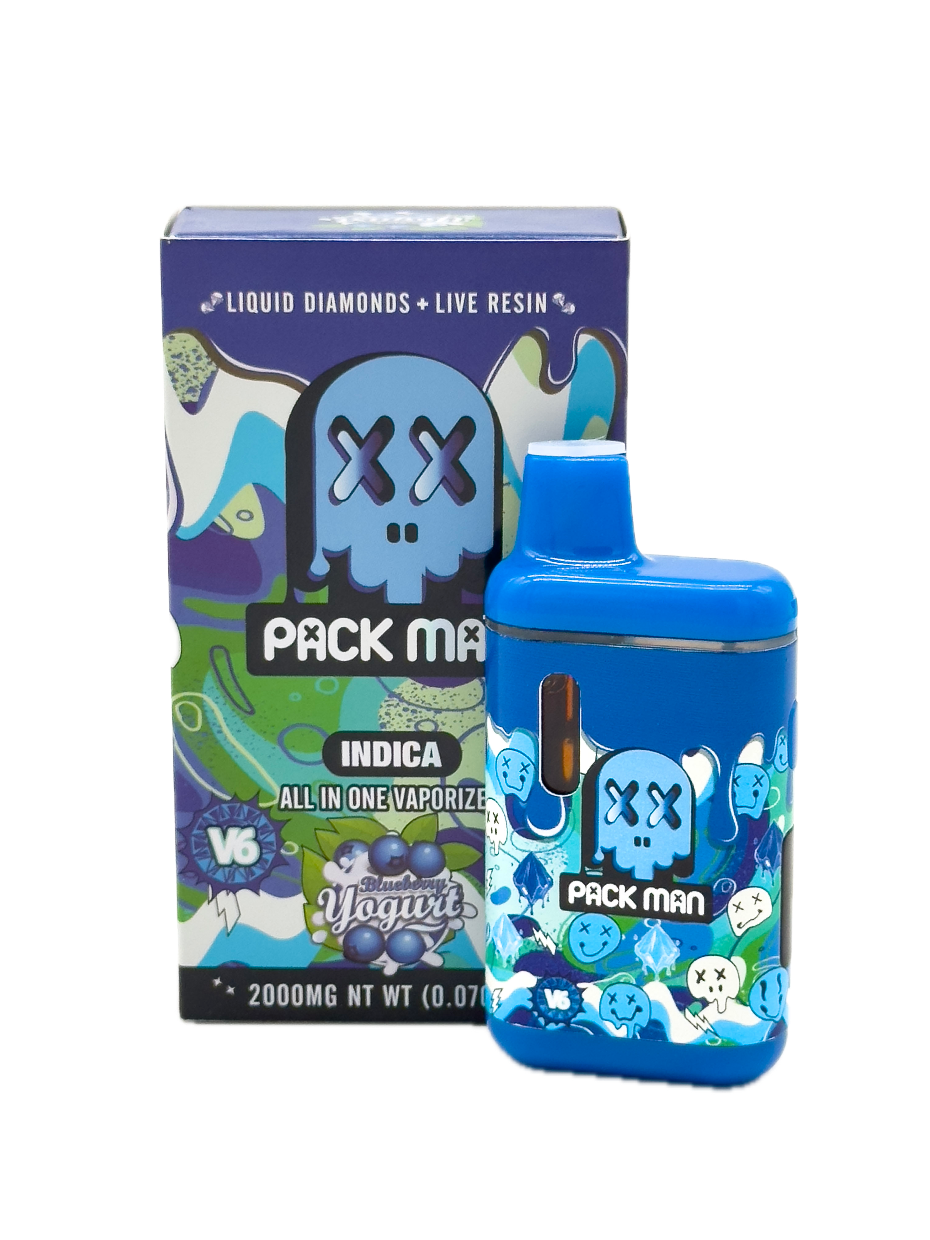 Pack Man V6 10-OH Blueberry Yogurt