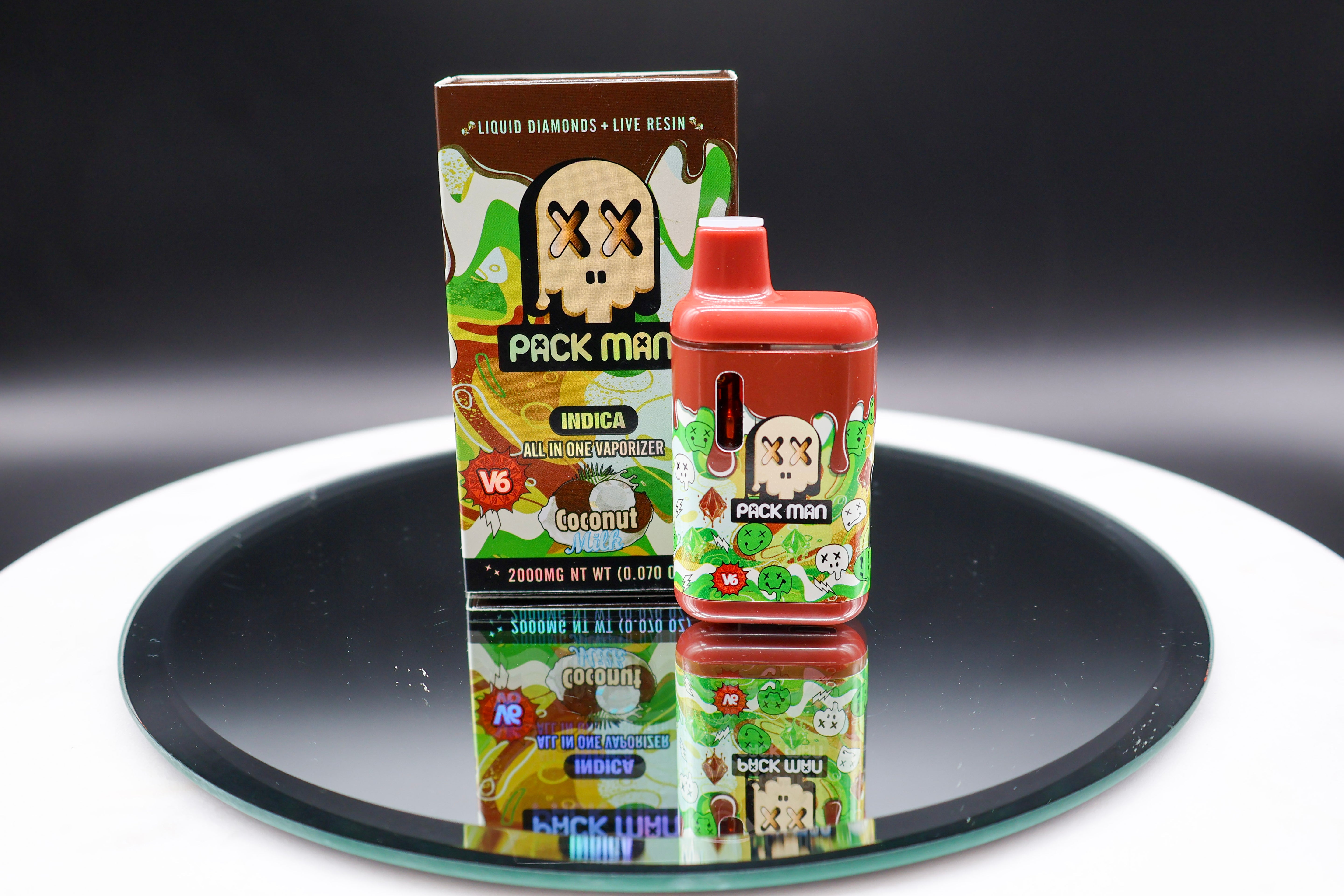 Pack Man V6 THC-JD Coconut Milk