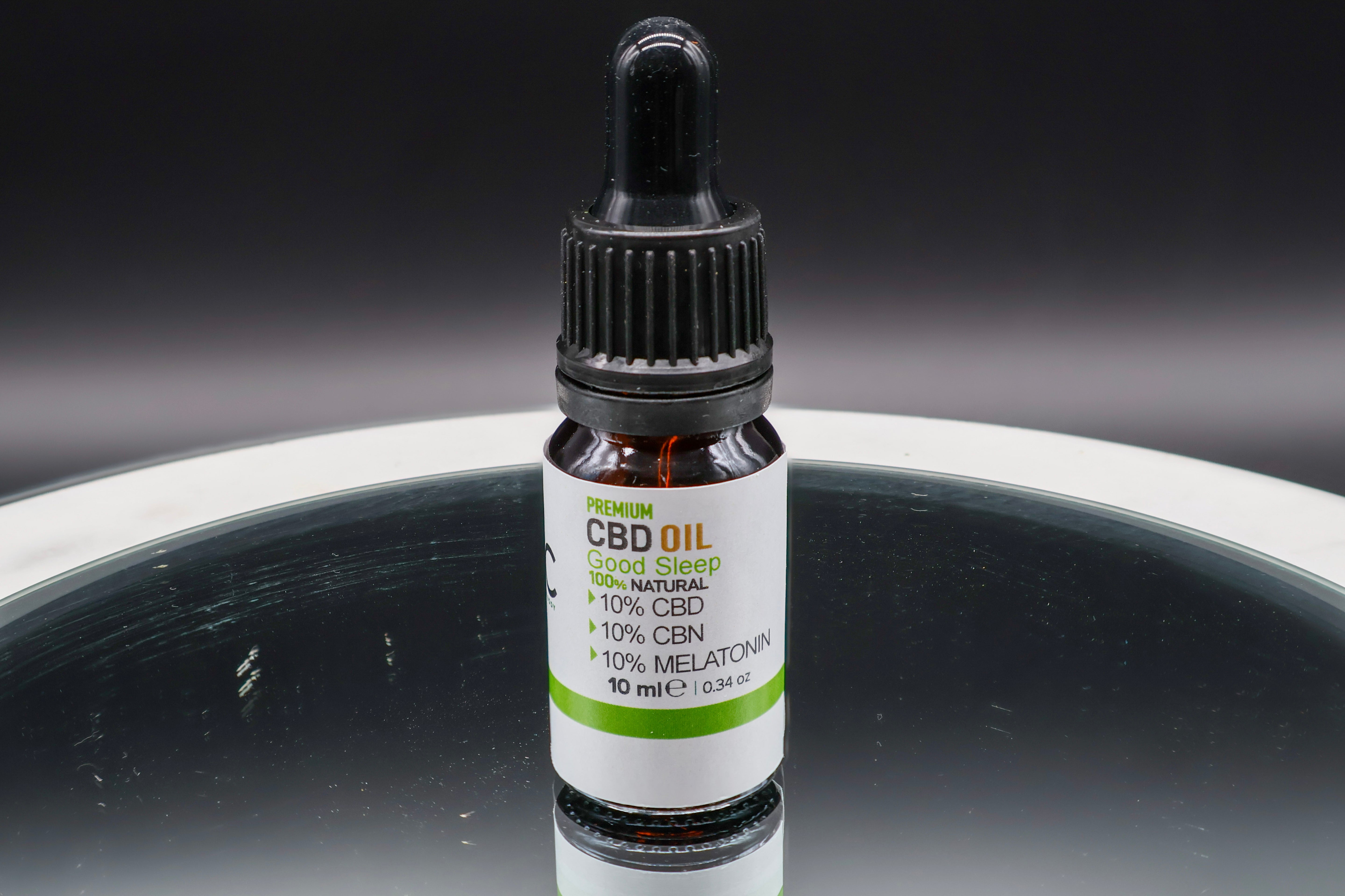 Good sleep Full spectrum olie 10% CBD - 10% CBN - 10% Melatonin