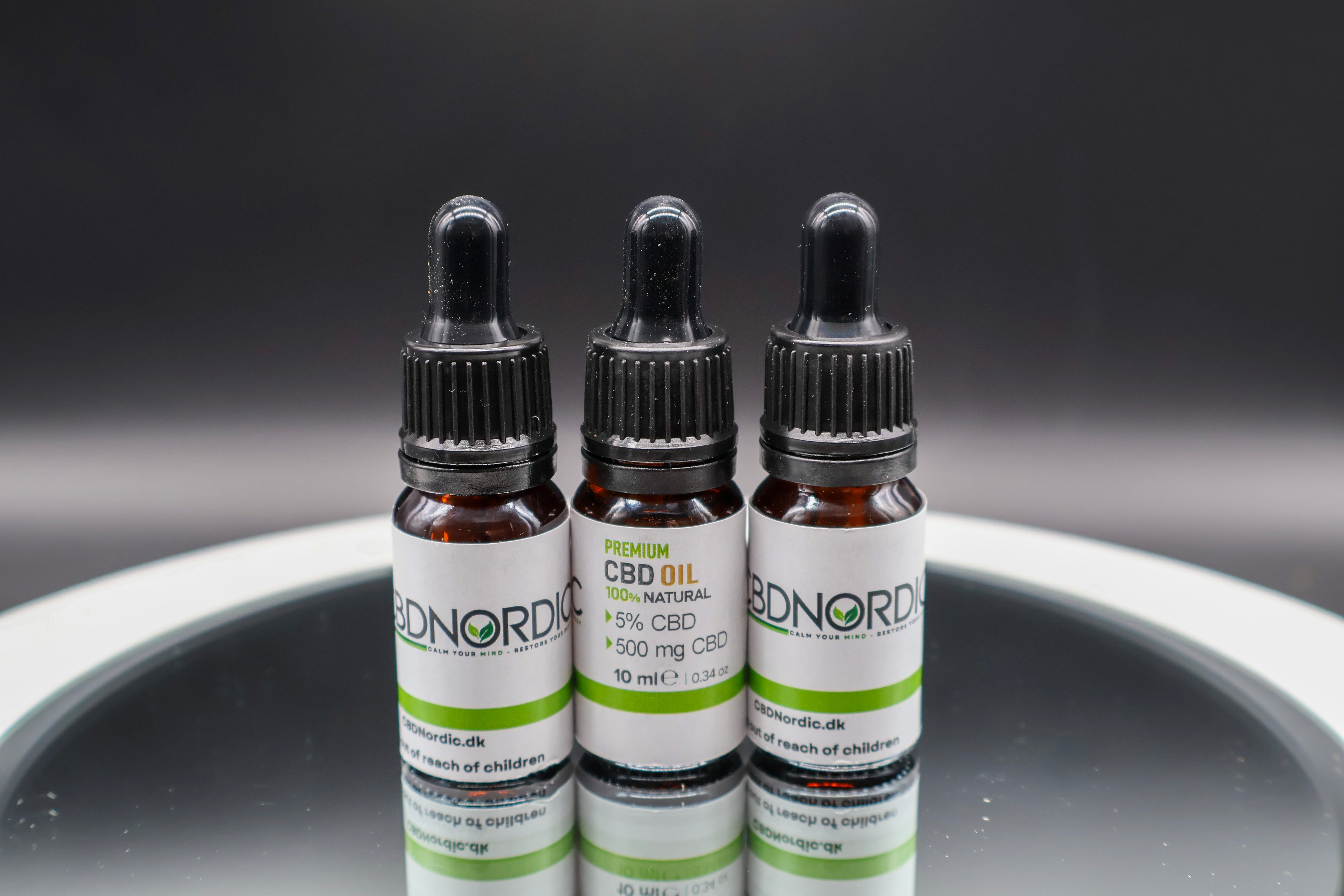 CBD olie 5% - Til dyr - 3 Pak