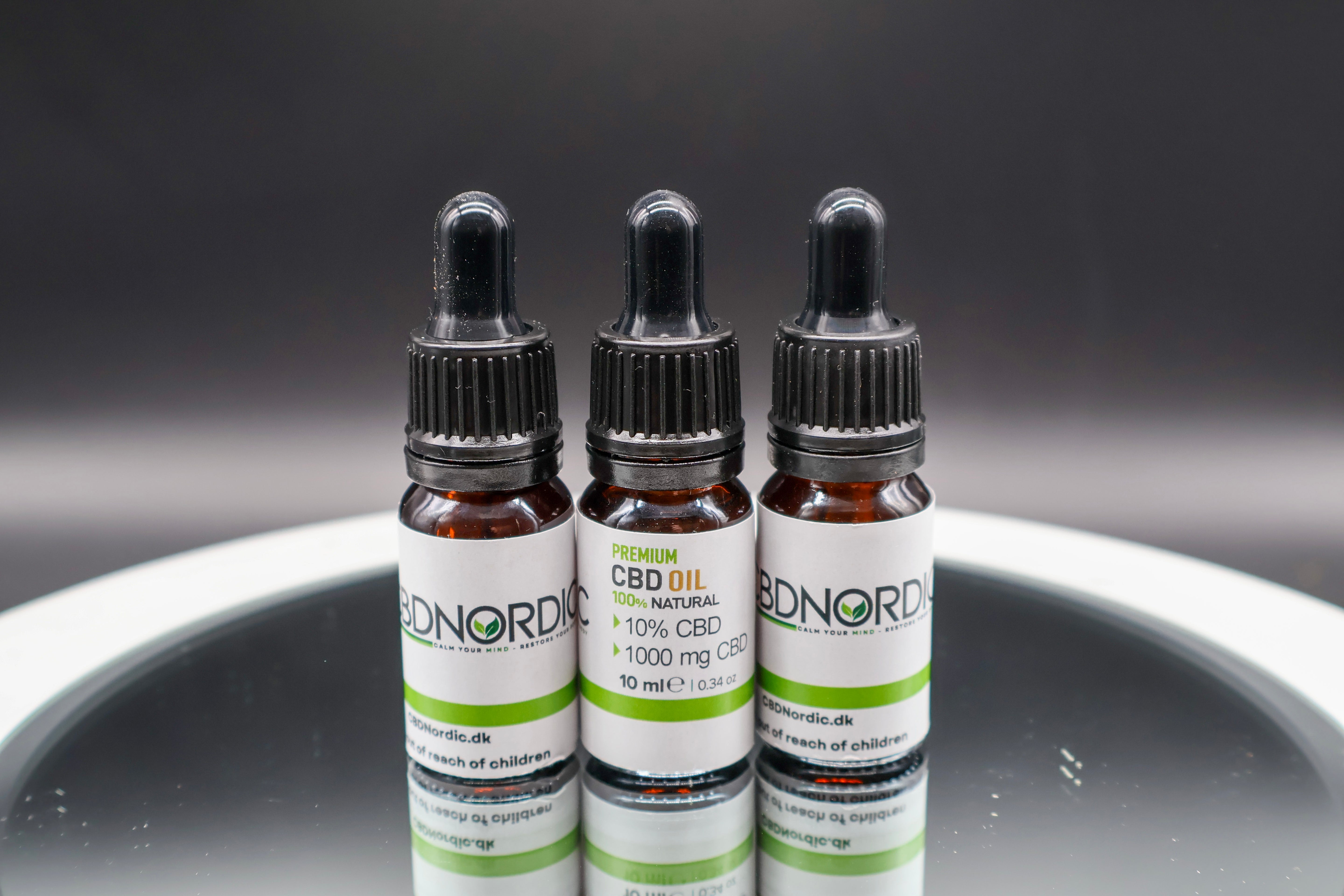 CBD olie 10% - 3 Pak