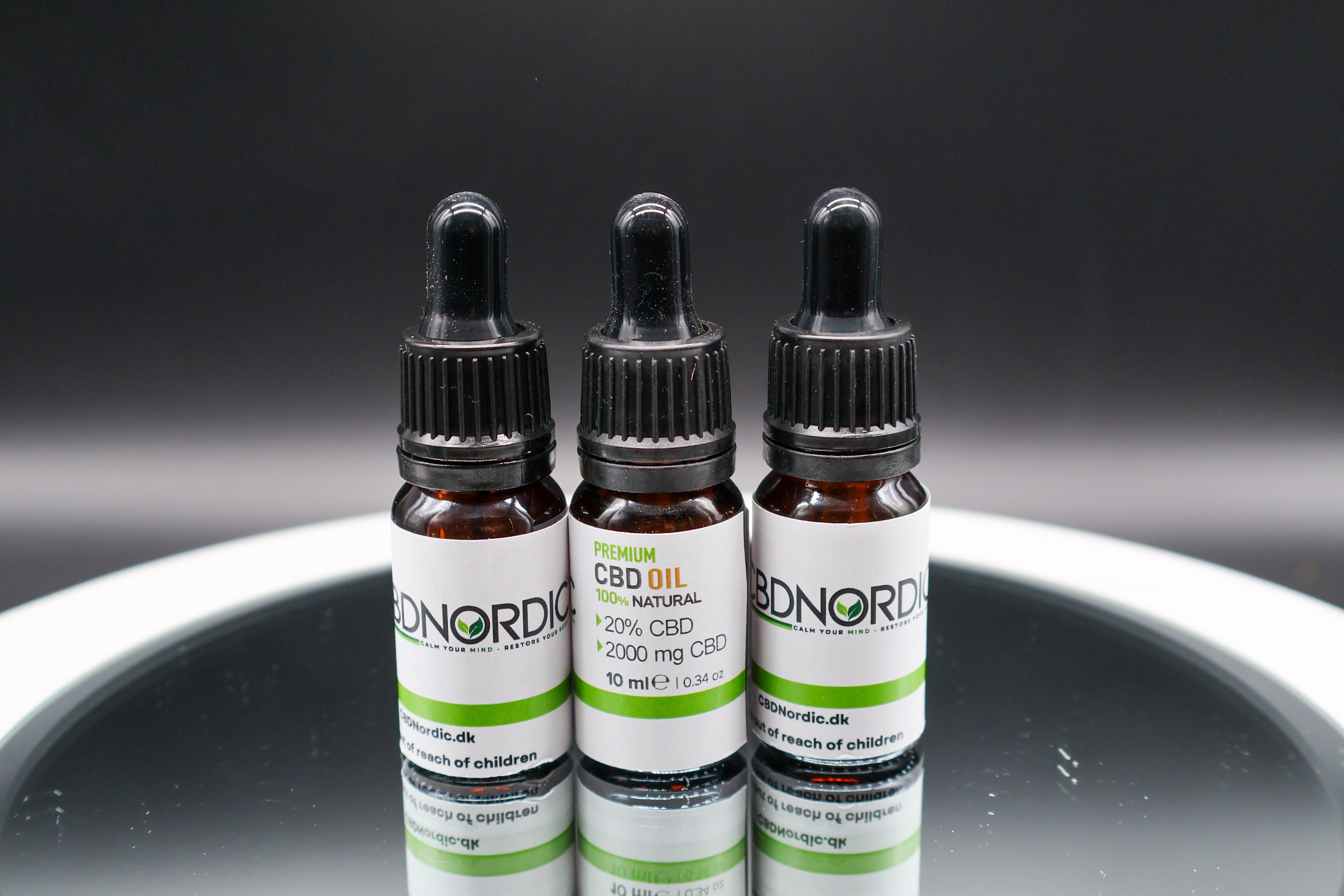 CBD olie 20% - 3 Pak