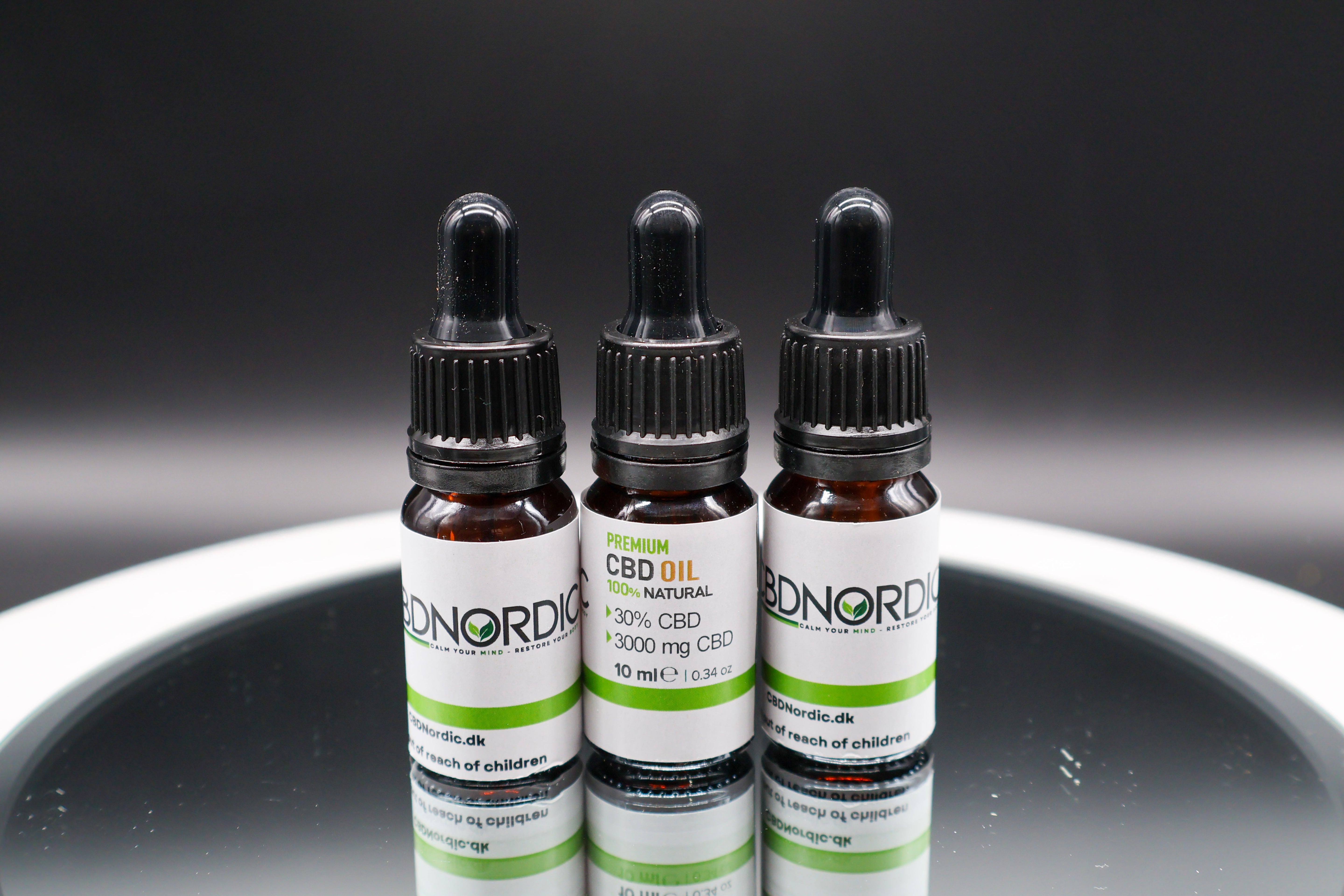CBD olie 30% - 3 Pak