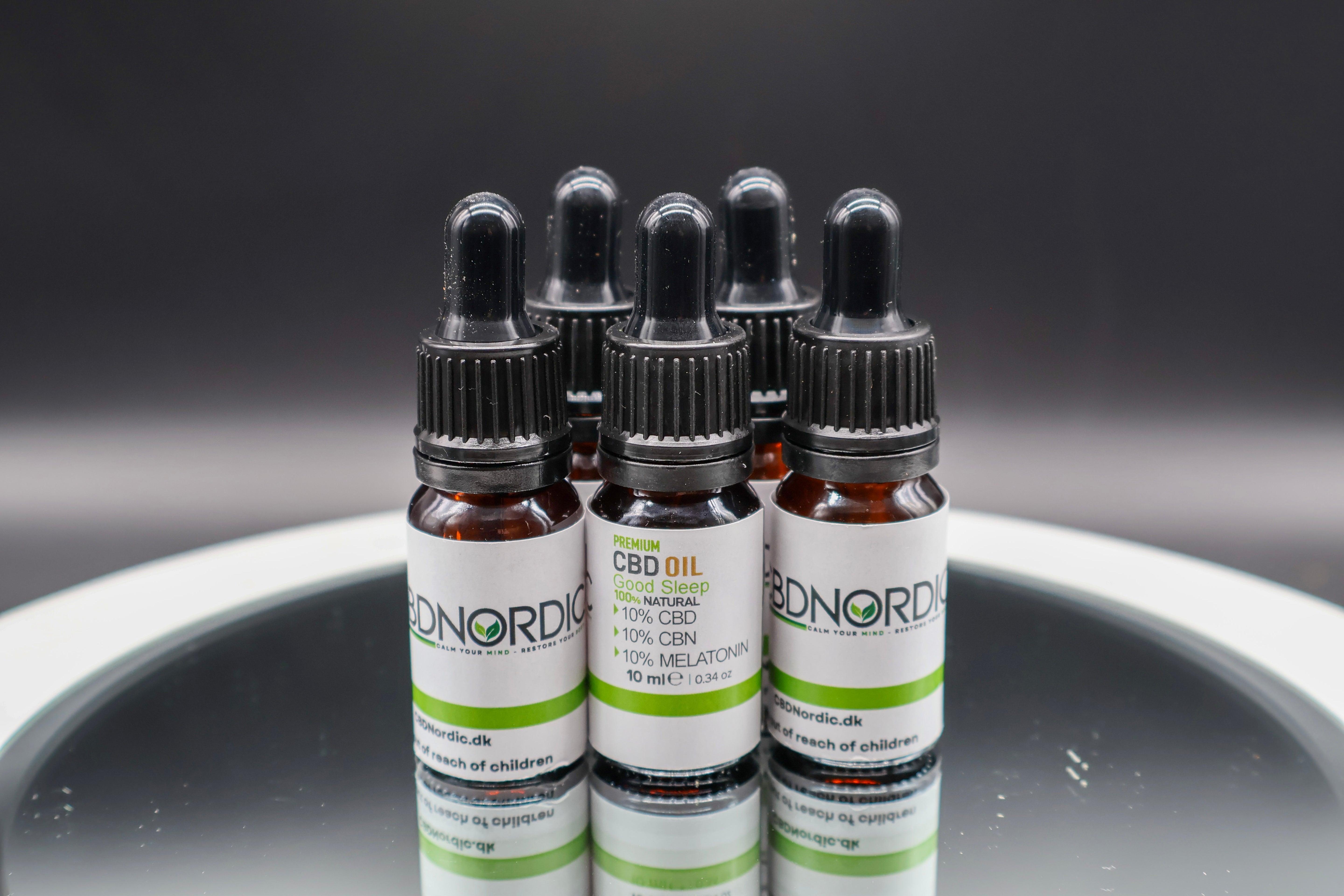 Good sleep Full spectrum olie 10% CBD - 10% CBN - 10% Melatonin 5 - Pak