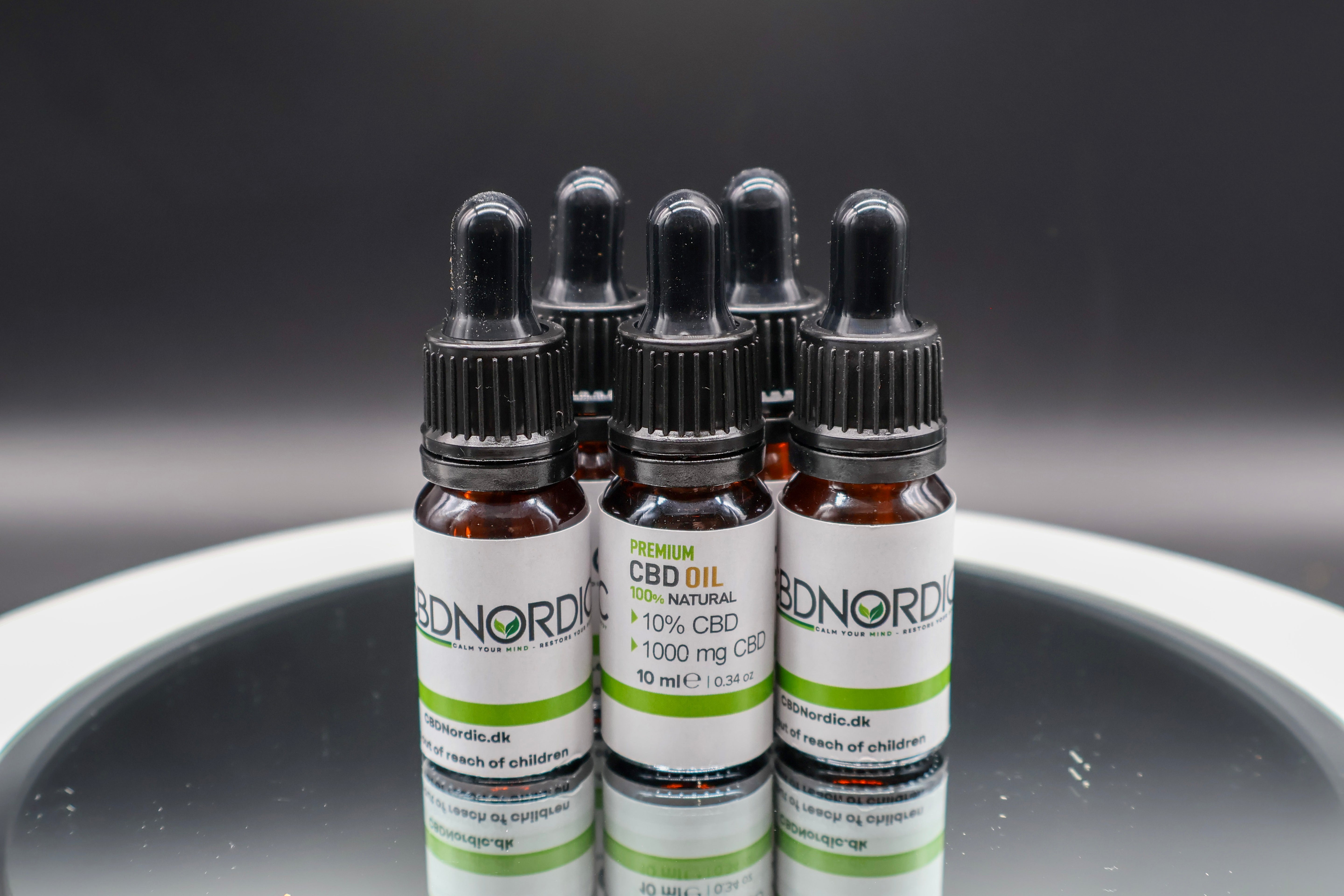 CBD olie 10% - 5 Pak