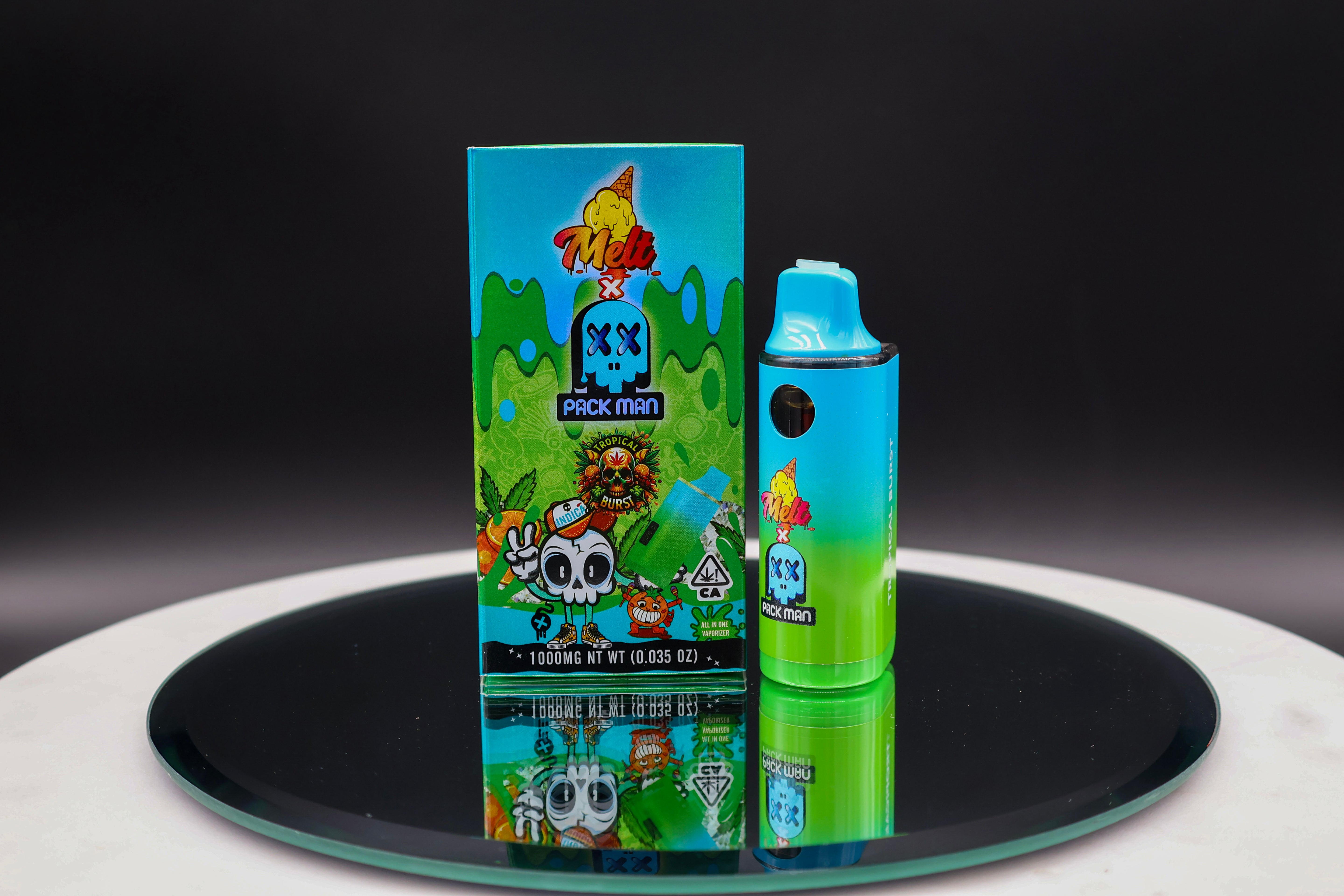 Pack Man THC-JD Indica - Tropical Burst