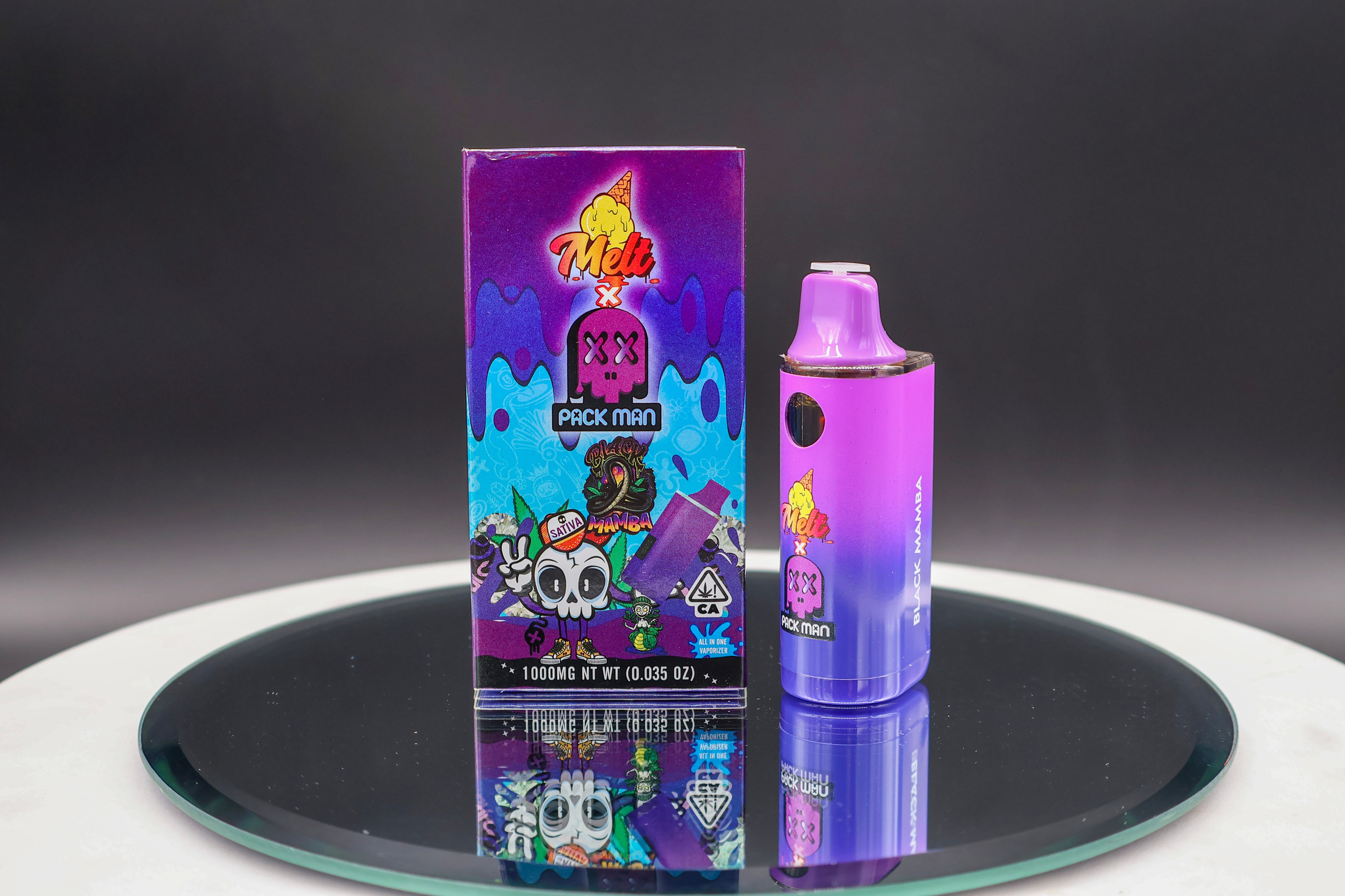 Pack Man THC-JD Sativa - Black Mamba