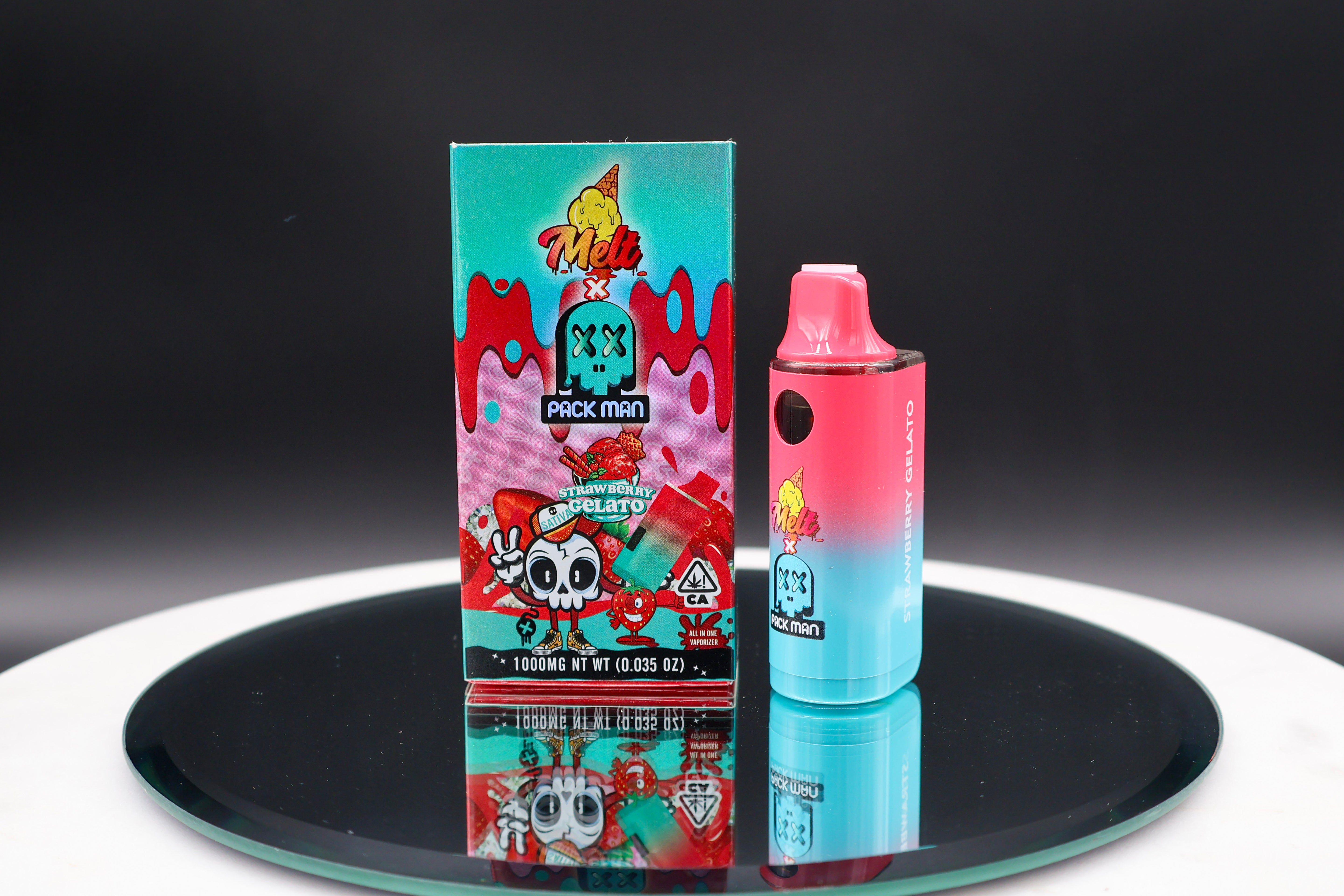 Pack Man THC-JD Sativa - Strawberry Gelato