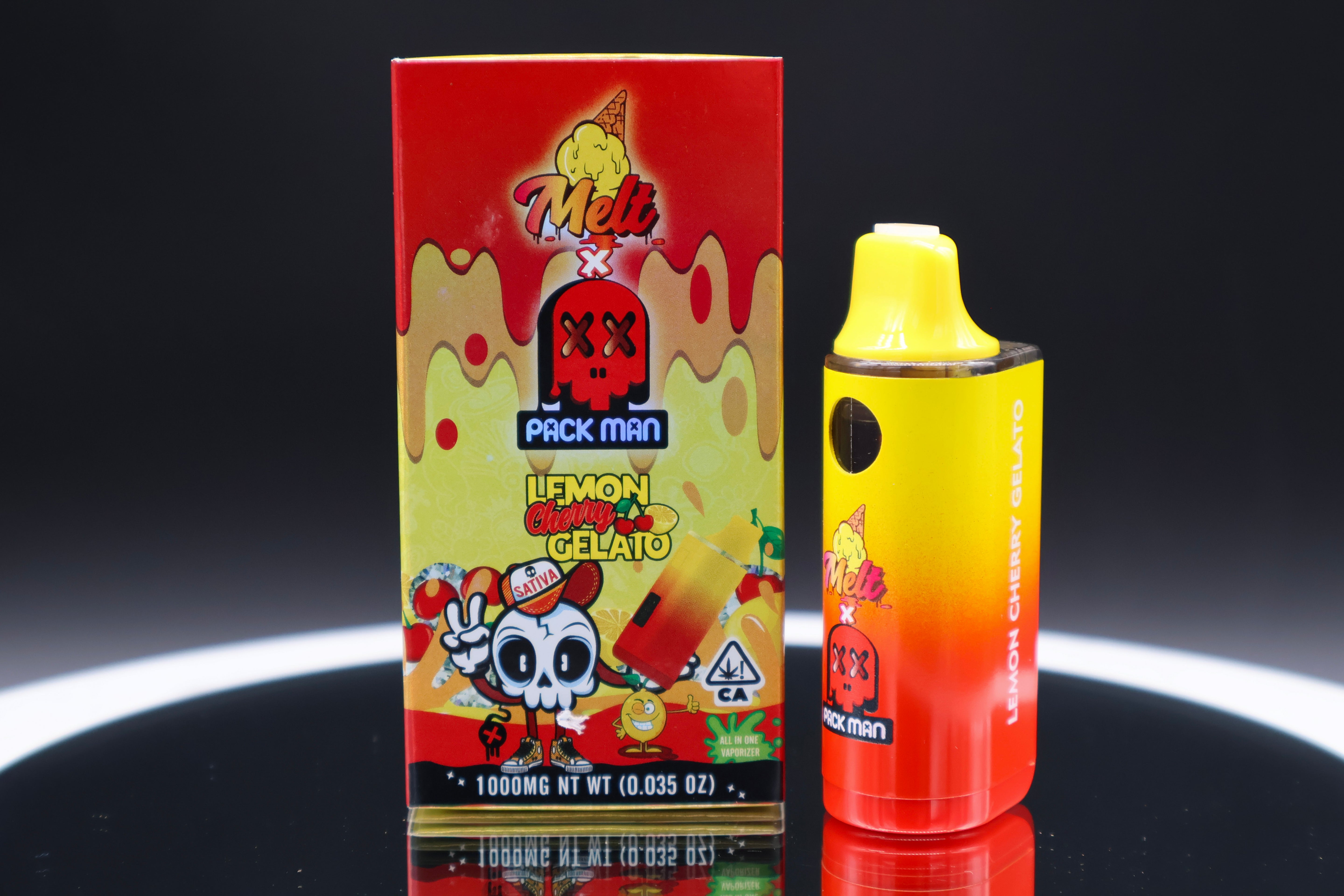 Pack Man THC-JD Sativa - Lemon Cherry Gelato