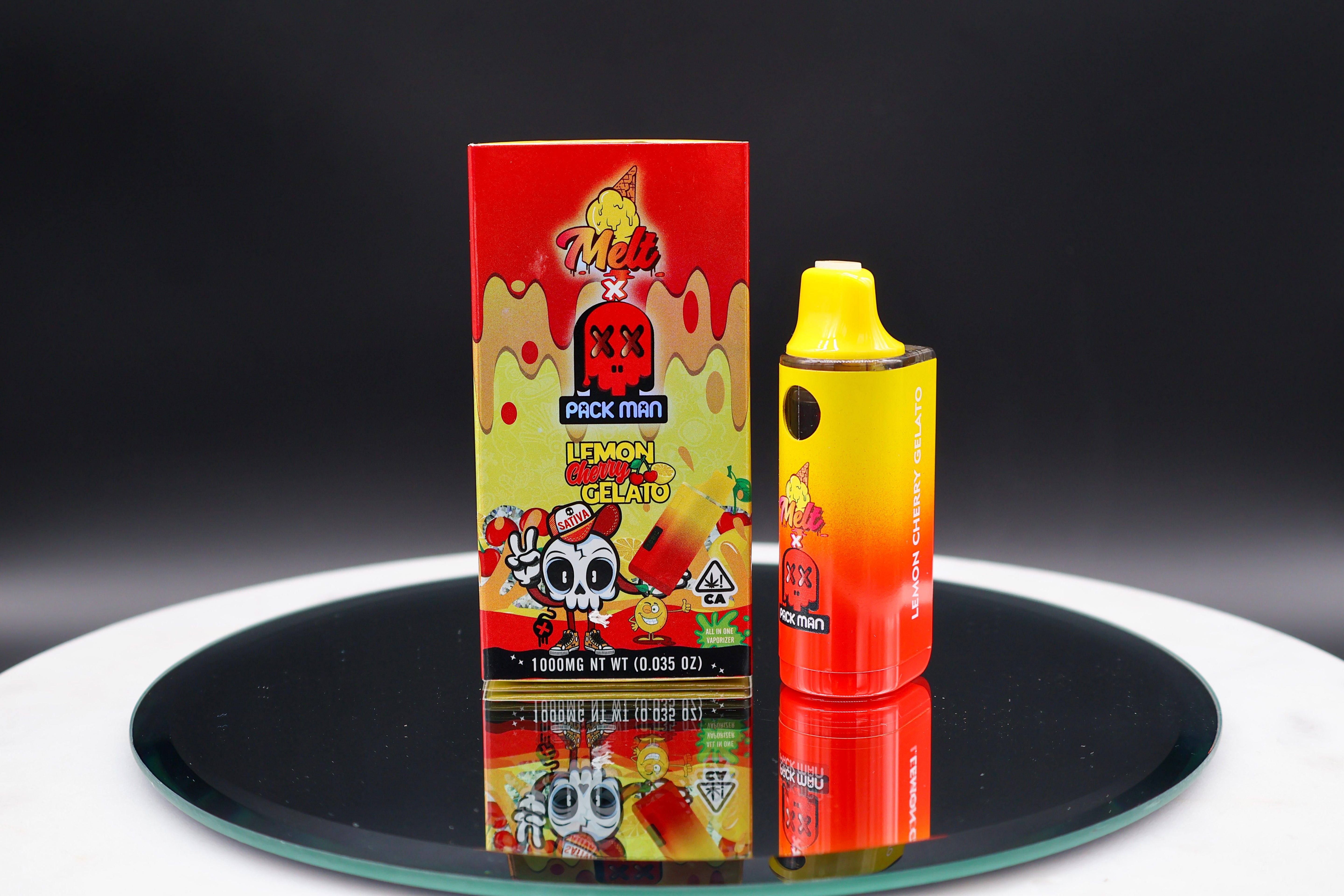 Pack Man THC-JD Sativa - Lemon Cherry Gelato