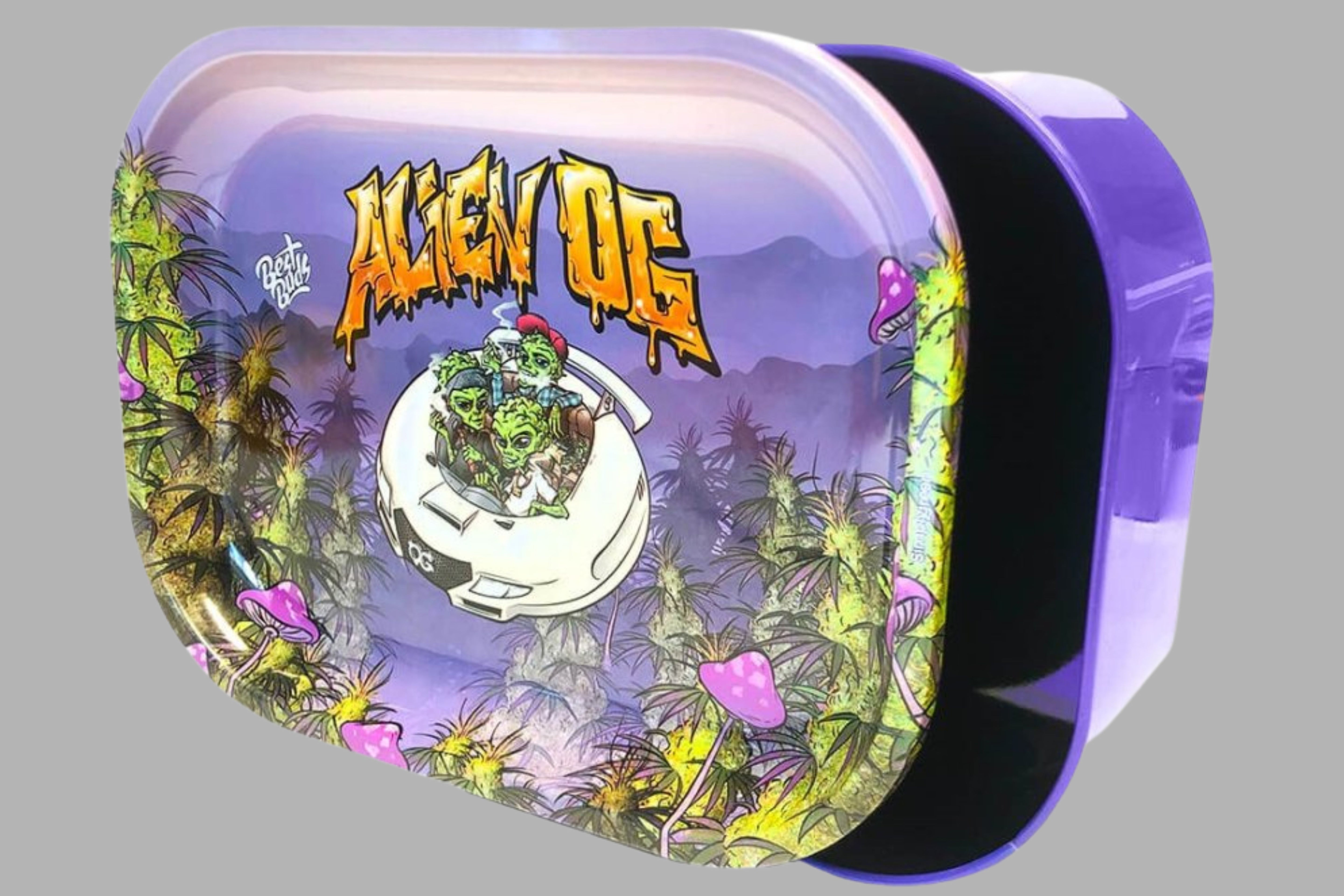 Best Buds Alien OG Rullebakke med Opbevaring
